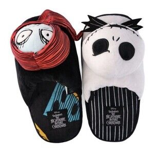 The Nightmare Before Christmas Women's Slip On Slipper Size 7-8